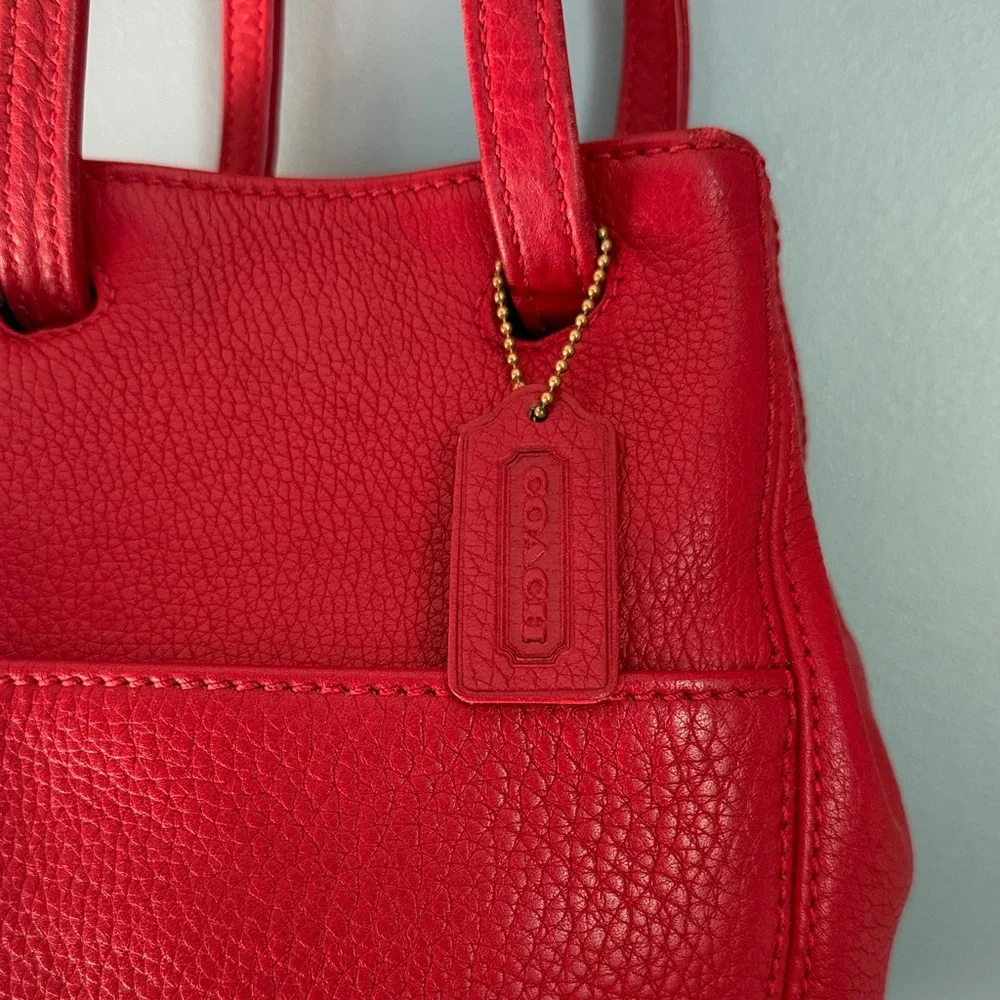 Coach Sonoma Red Leather Crossbody / Convertible  Bag - Picture 2 of 8